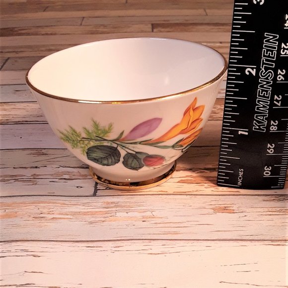 Delphine China Sugar Bowl/Cup Floral Pattern - Picture 5 of 6